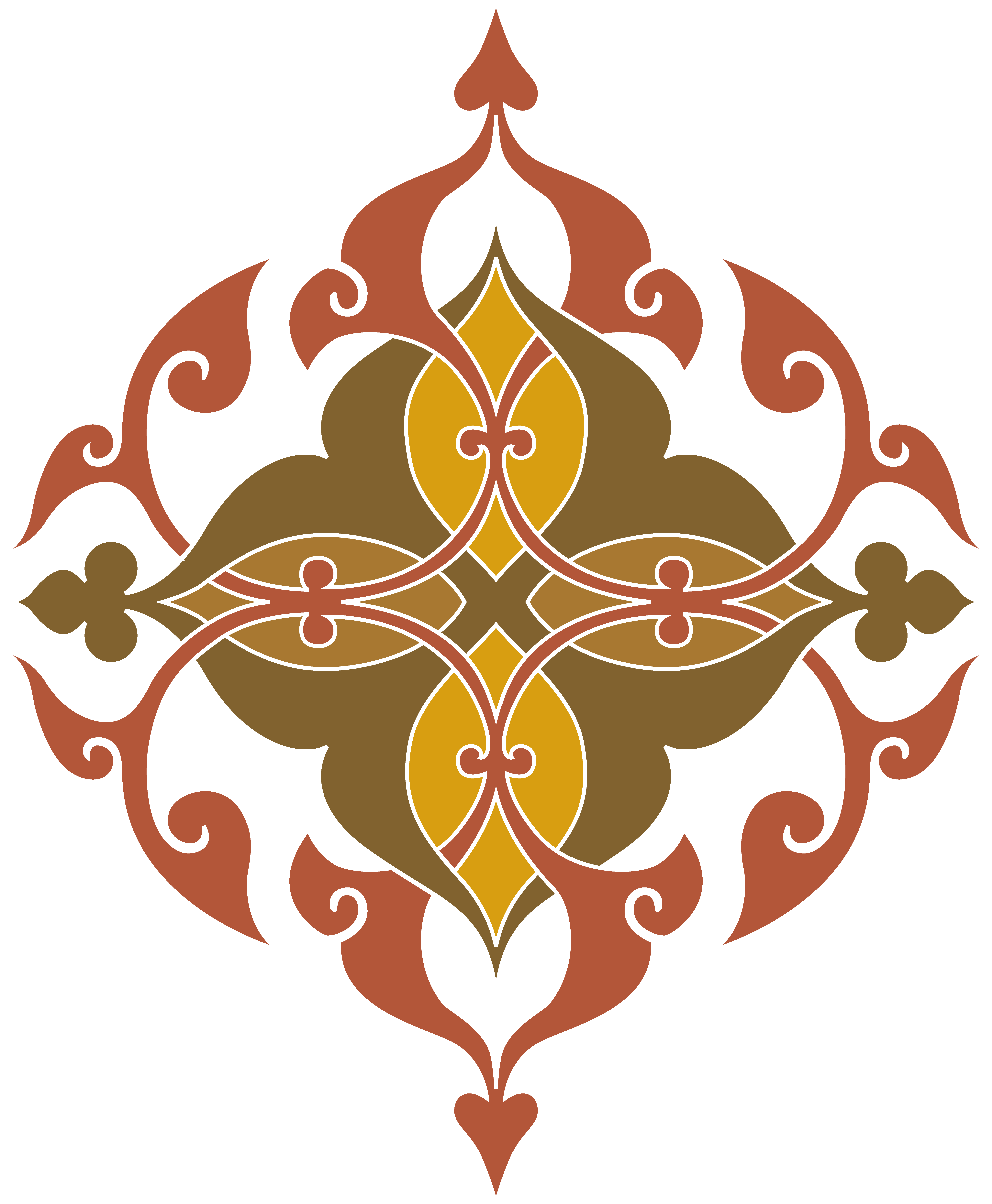 European Lace Pattern Line Draft 05 Vector Free Vector (7033x8539), Png Download