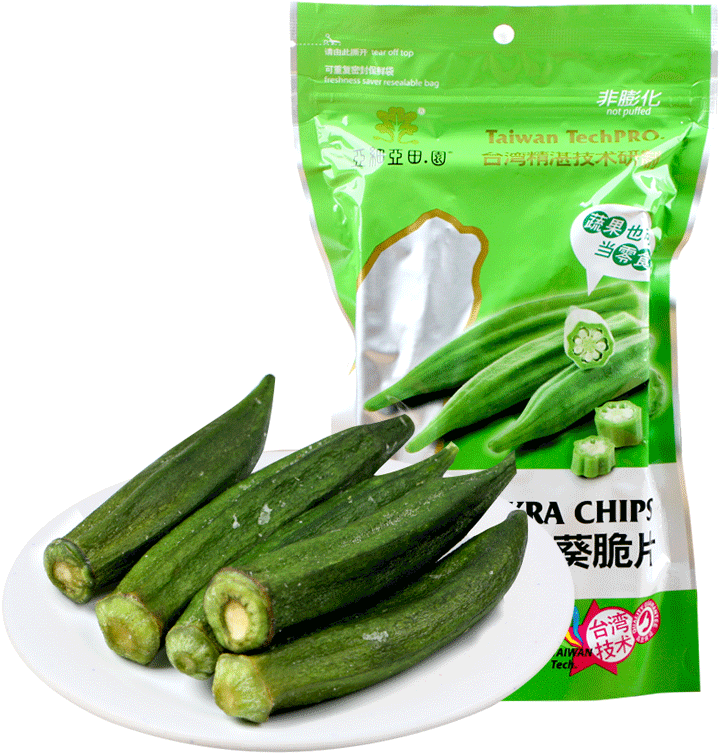 Lightbox Moreview - Okra (800x800), Png Download