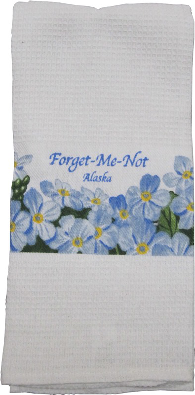 Forget Me Not Waffle Towel - Frangipani (800x800), Png Download