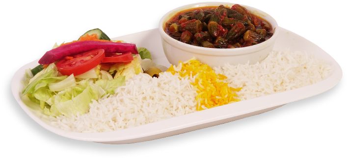 Bamieh With Rice - Taco (770x566), Png Download