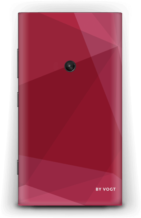 Red Skin Nokia Lumia - Smartphone (534x800), Png Download
