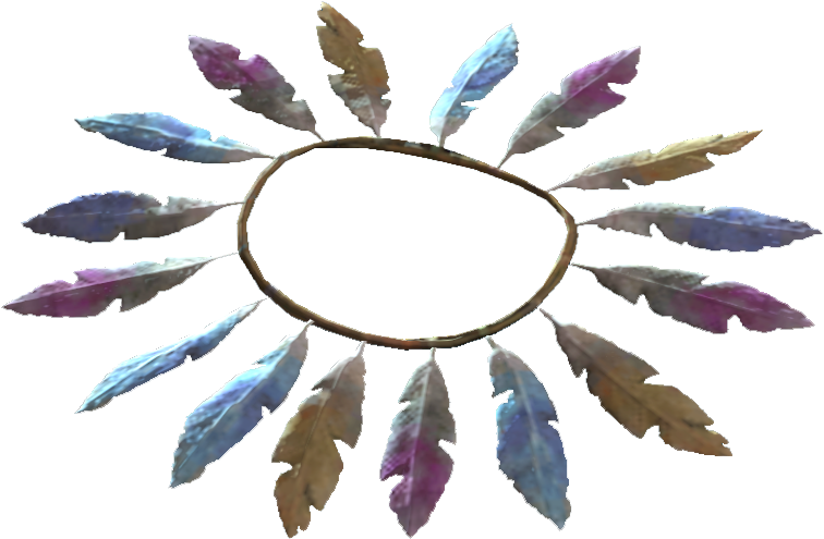 Pack Feather Necklace - Craft (780x596), Png Download