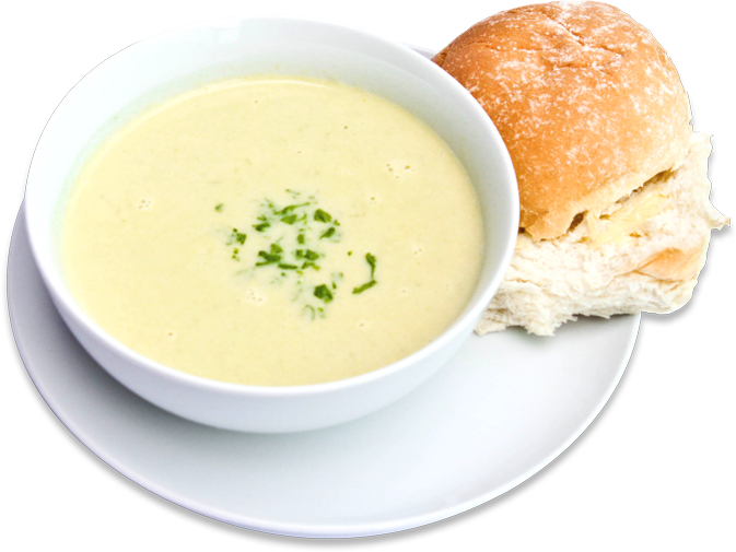 Potage (673x505), Png Download