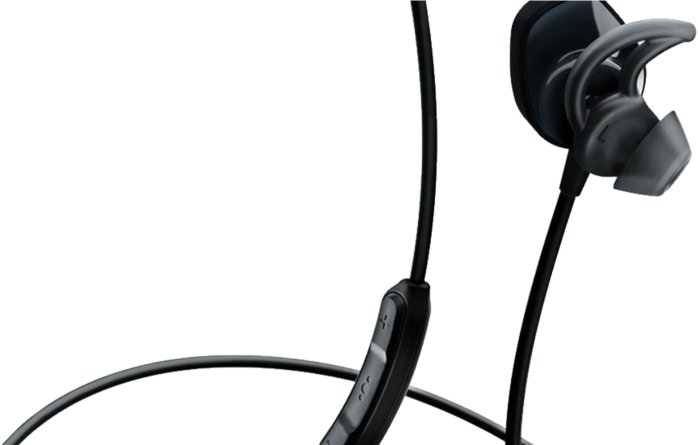 Headphones For Working - Fone Bose Soundsport Wireless (1600x900), Png Download