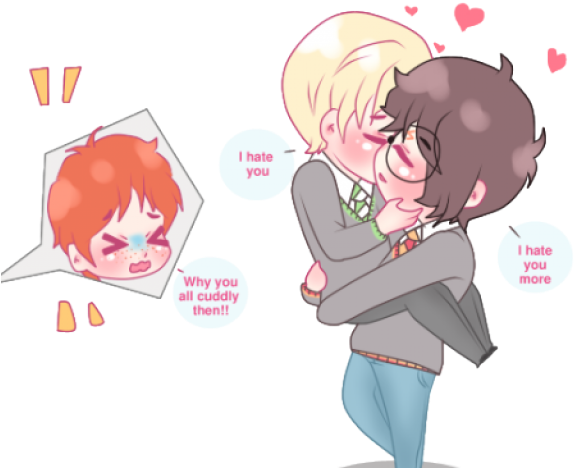Severus Snape Clipart Kawaii - Cute Chibi Draco Malfoy (640x480), Png Download