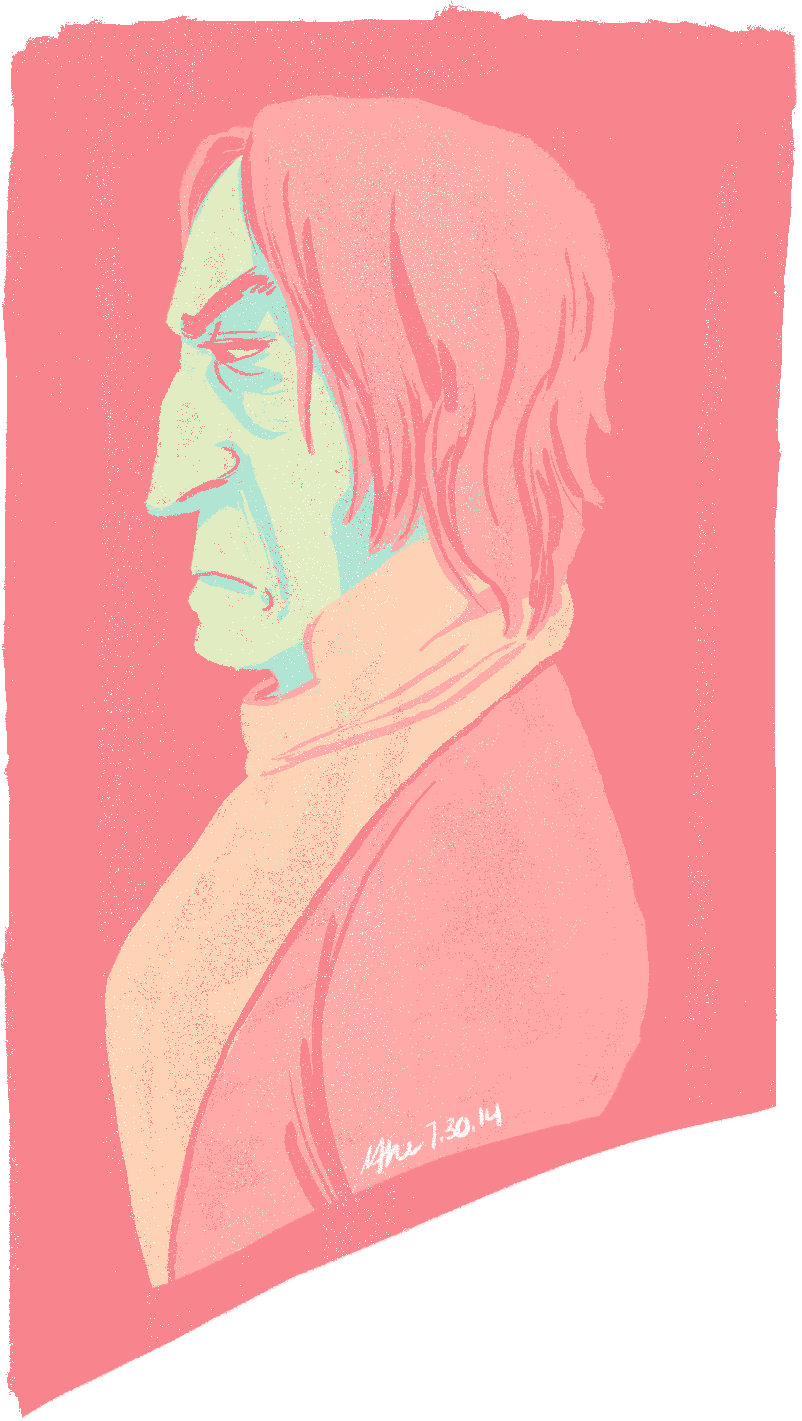 Snape - Palette Challenge - Illustration (924x1470), Png Download