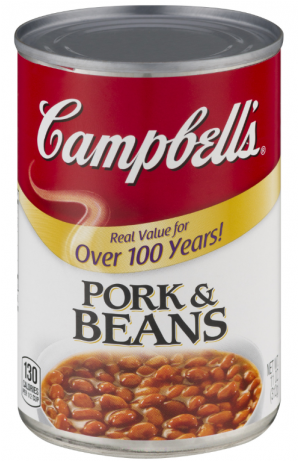 Campbell's Pork & Beans - Soup (736x460), Png Download