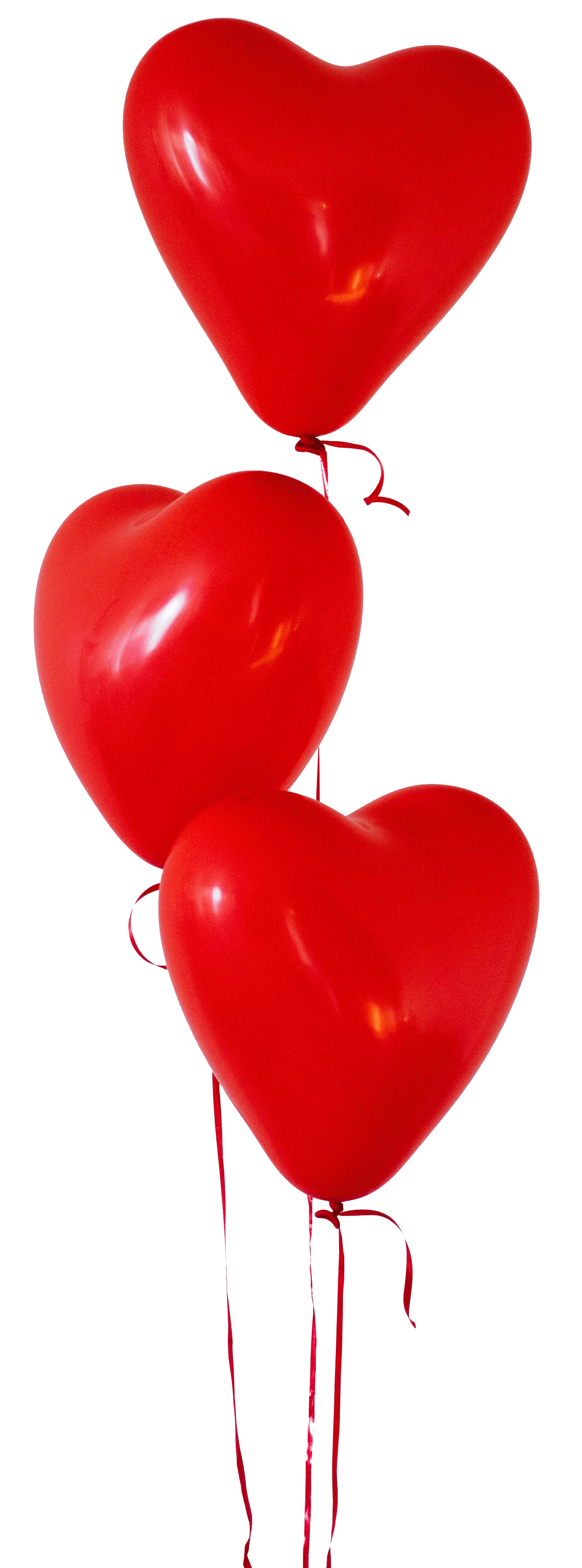 Download - Anniversary Red Heart Balloon (4000x6000), Png Download