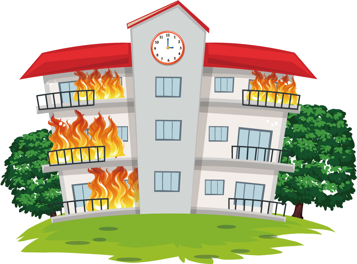 School Campus School Clip Art (1200x1200), Png Download
