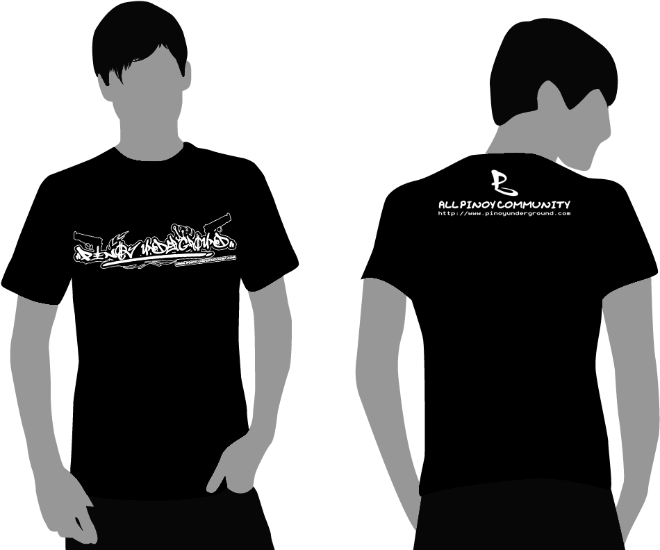 The Gallery For > Black Shirt Front And Back Png - Marine Corps 5k Run Shirt (1000x800), Png Download