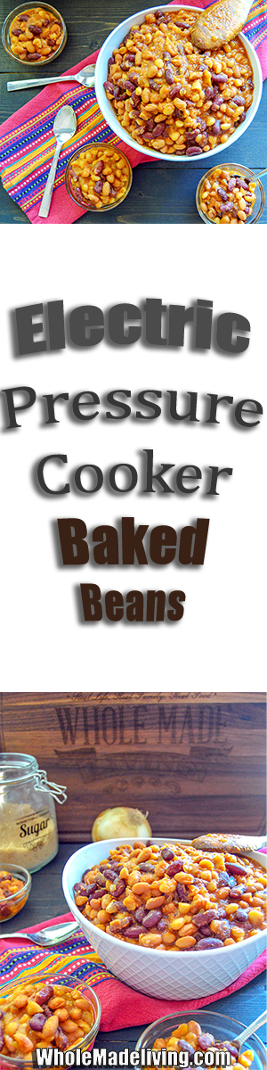 Electric Pressure Cooker Baked Beans Pinterest Collage - Poster (300x1200), Png Download