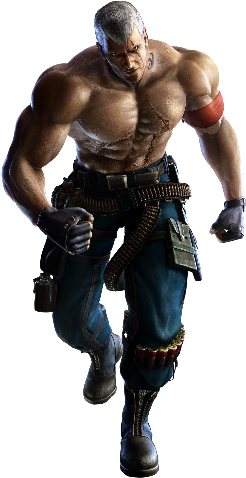 Tekken/bryan Fury Strategywiki, The Video Game Walkthrough - Tekken 7 Bryan Fury Png (1072x1977), Png Download