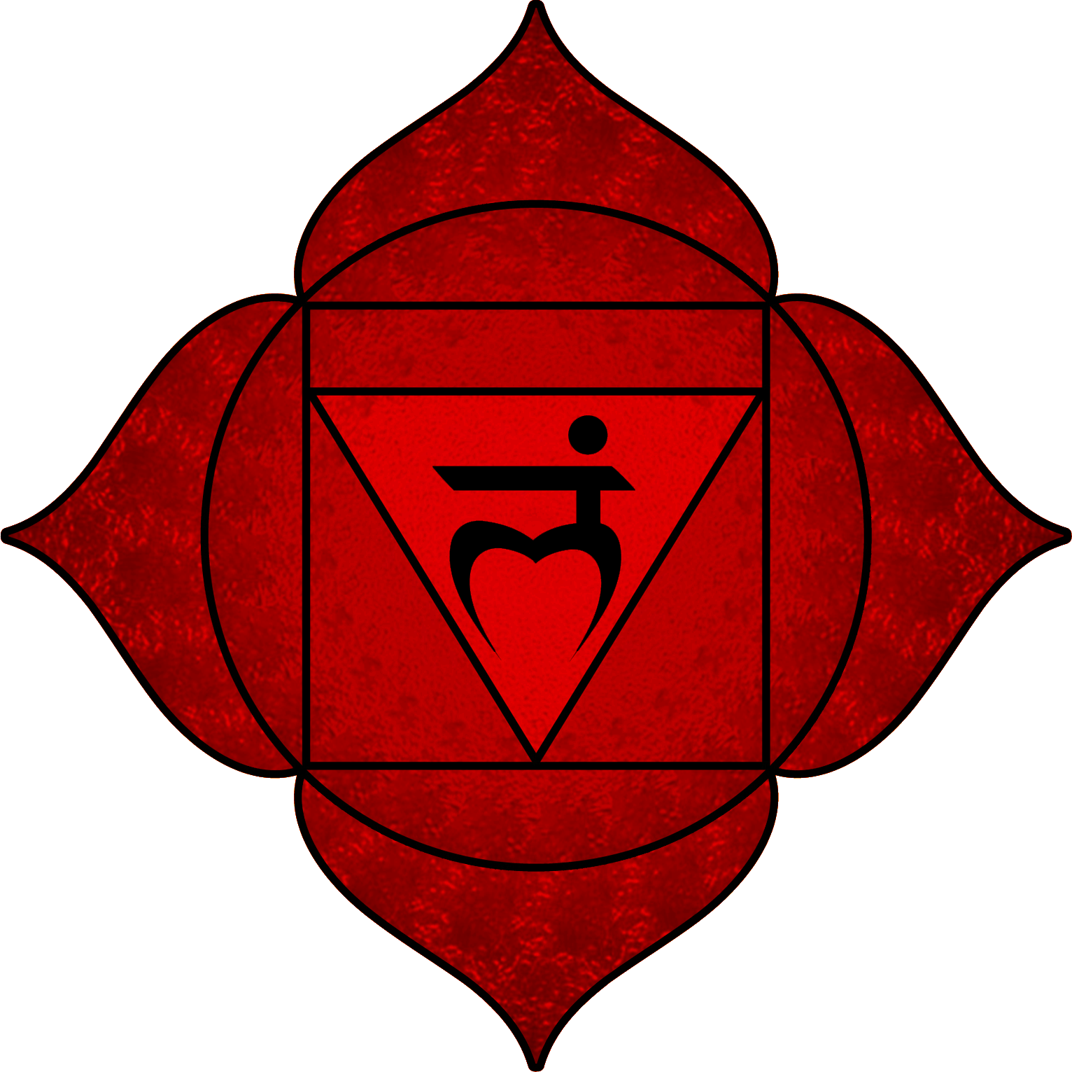 Wurzelchakra - Emblem (1532x1531), Png Download