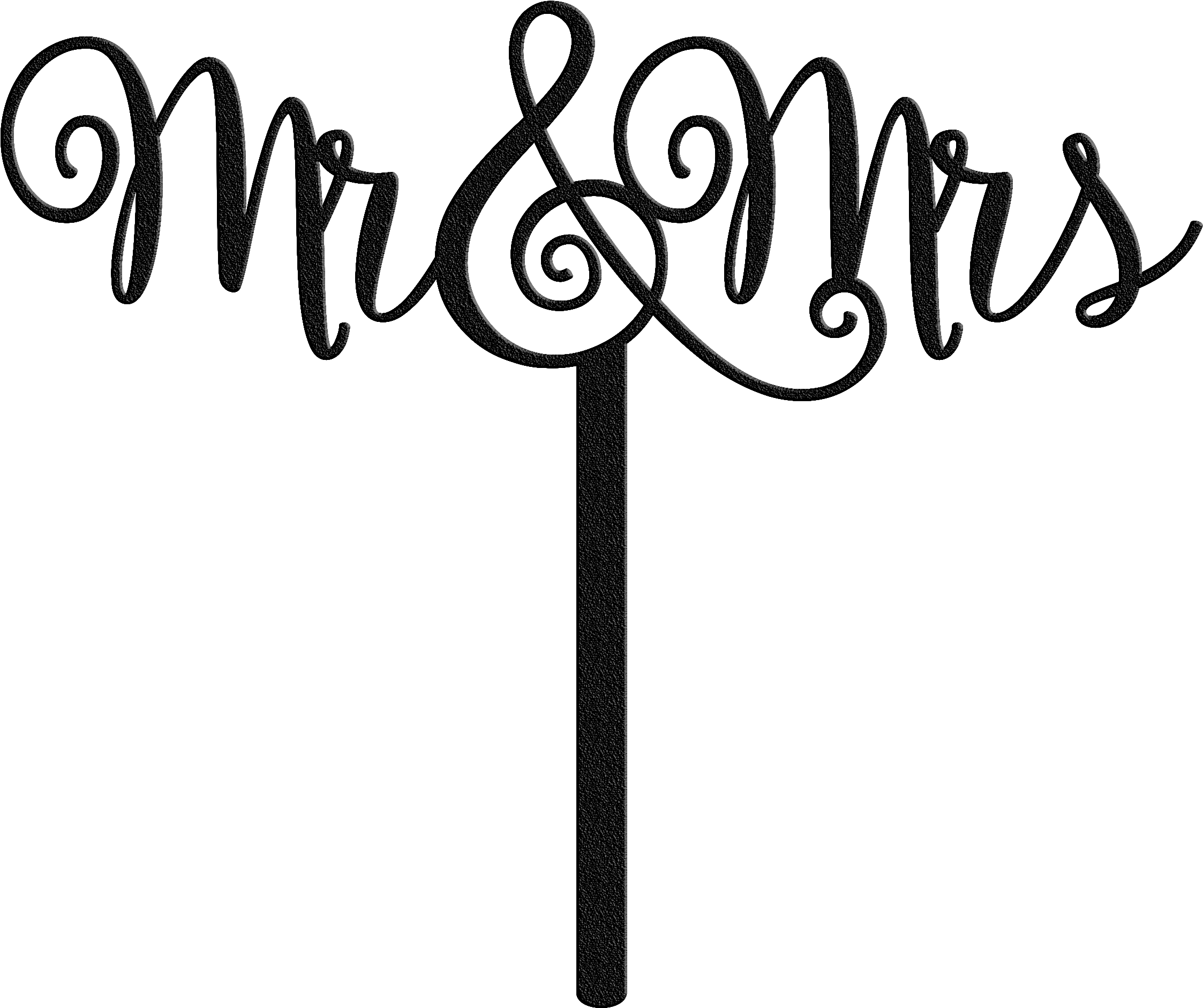 Bluewater Decor Mr - Mr & Mrs Est 2018 (2806x2806), Png Download