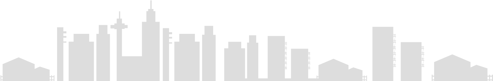 Select Your State And District - Black Line City (1820x558), Png Download