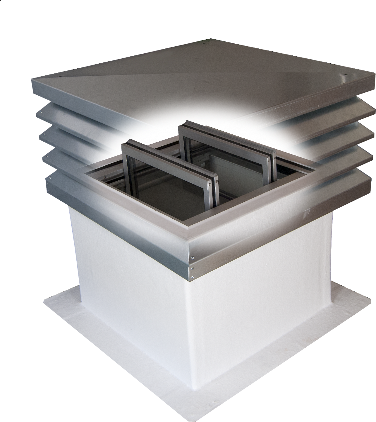 Smoke Extraction Flap Shev®flap L - Rwa Schachtentrauchung (1382x1529), Png Download