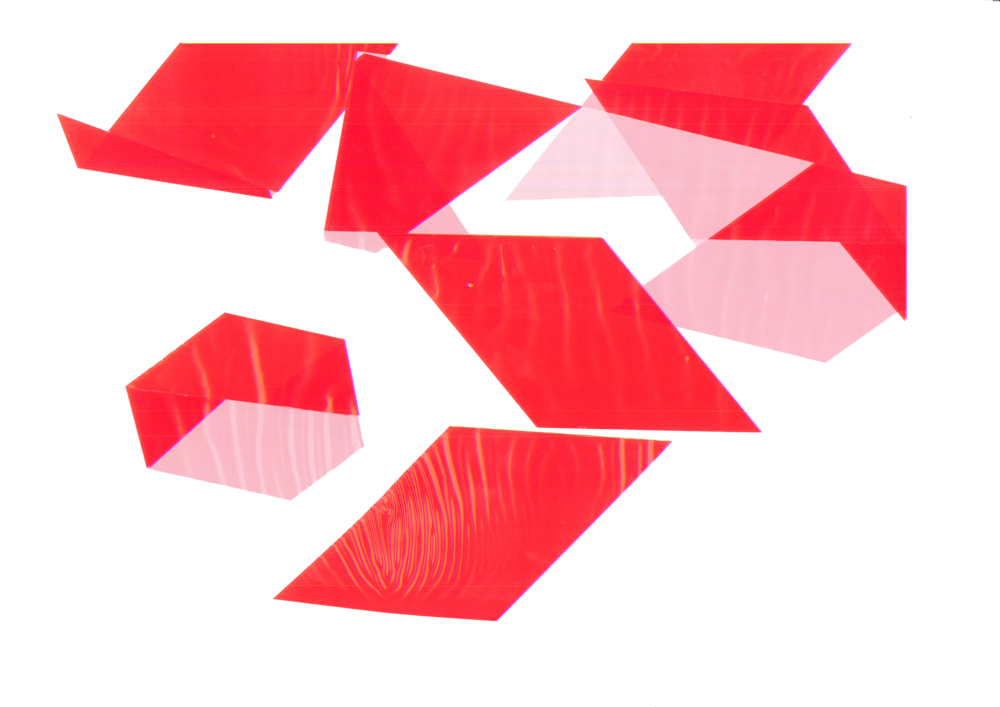 Tape Red Grey - Triangle (1000x707), Png Download