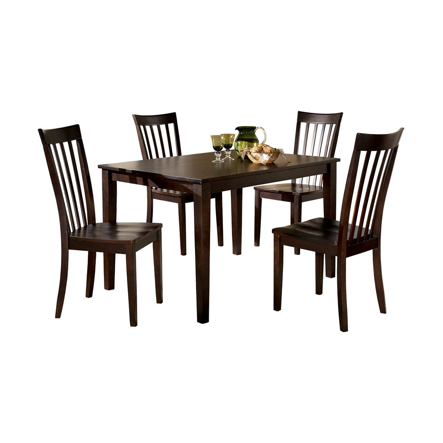 Table And Chair Sets - Ashley D258 225 (900x900), Png Download