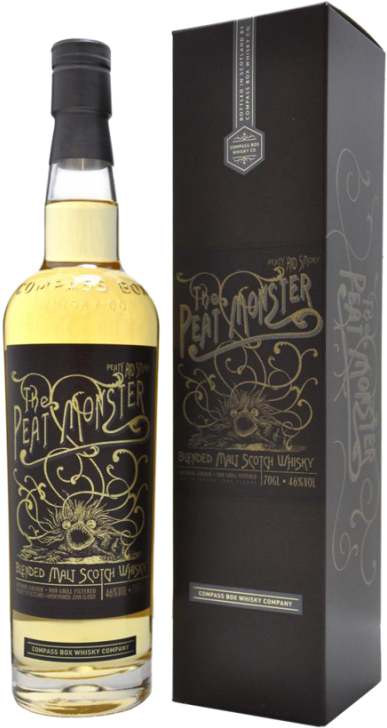 Liquor Store In I-95 Exit 109 - Compass Box Scotch The Peat Monster (800x800), Png Download