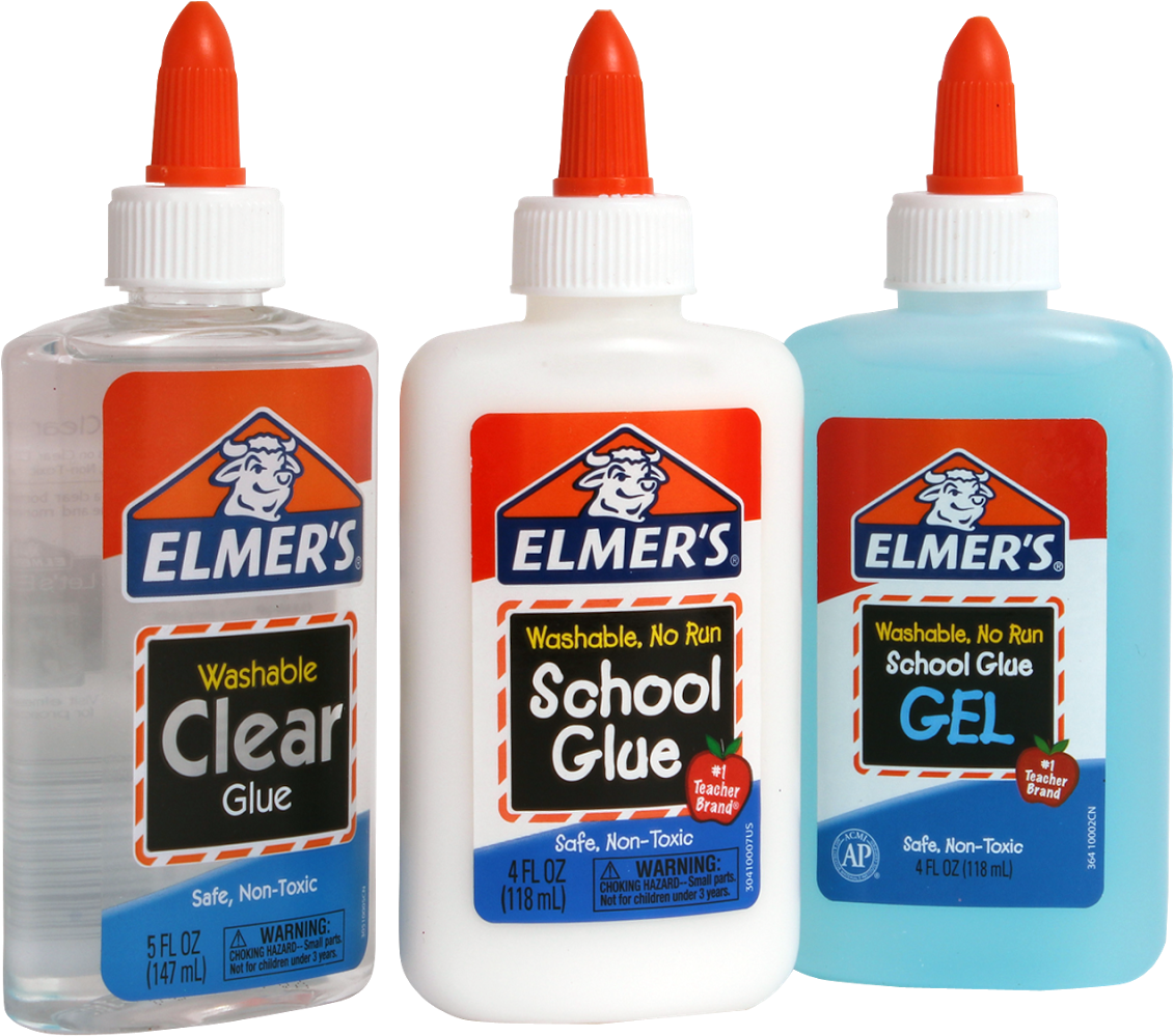 Download Pour It Out Onto Some Wax Paper Or A Teflon Craft Sheet Clear Background Elmer S Glue Full Size Png Image Pngkit