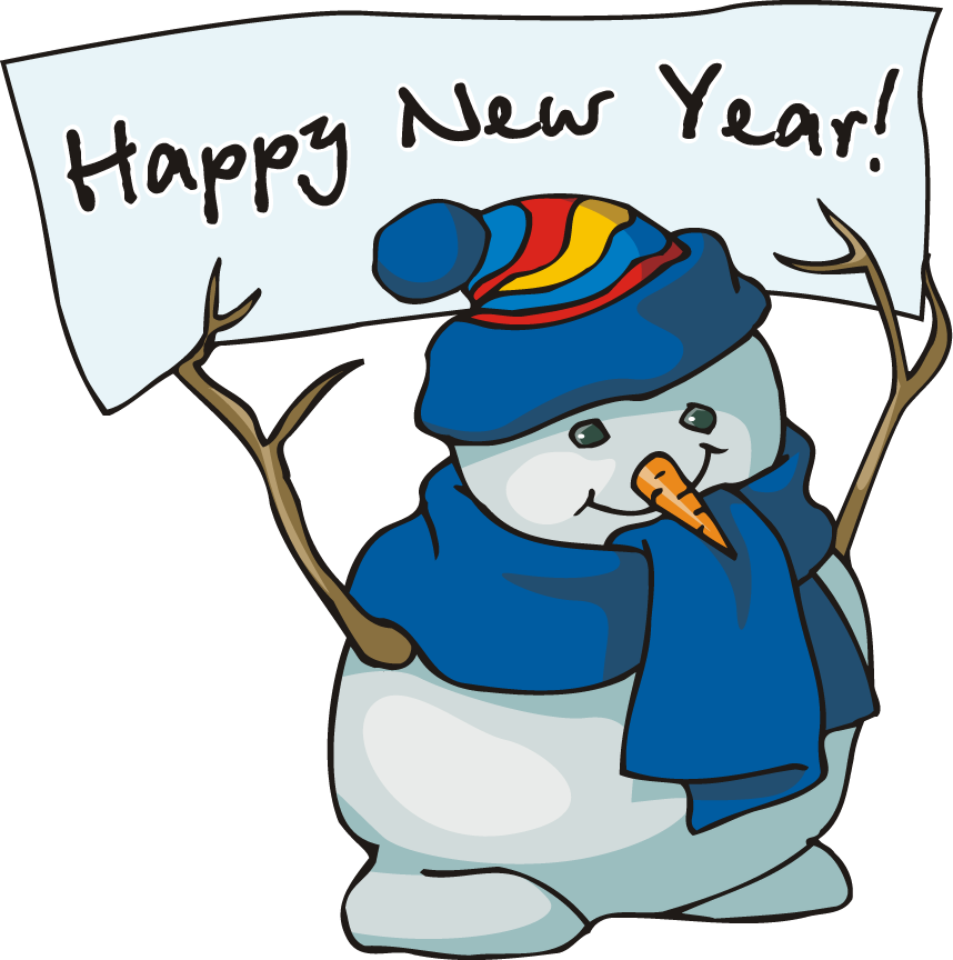 At The End Of Each Year, I Enjoy Reading Articles Or - New Year Clipart 2017 (858x864), Png Download