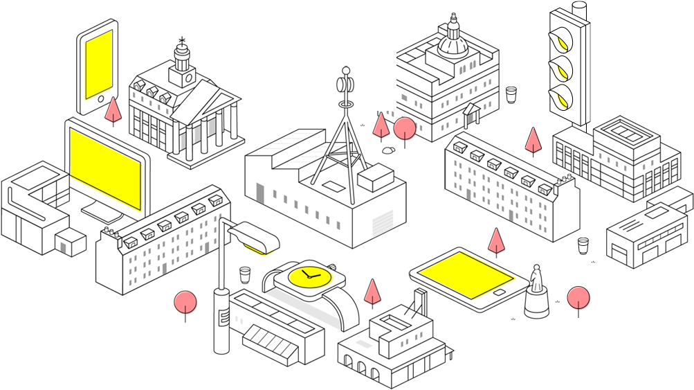 City Data Story - Illustration (1200x627), Png Download