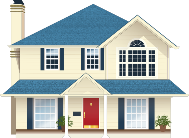 Conversations With My House - House Images Png (654x480), Png Download