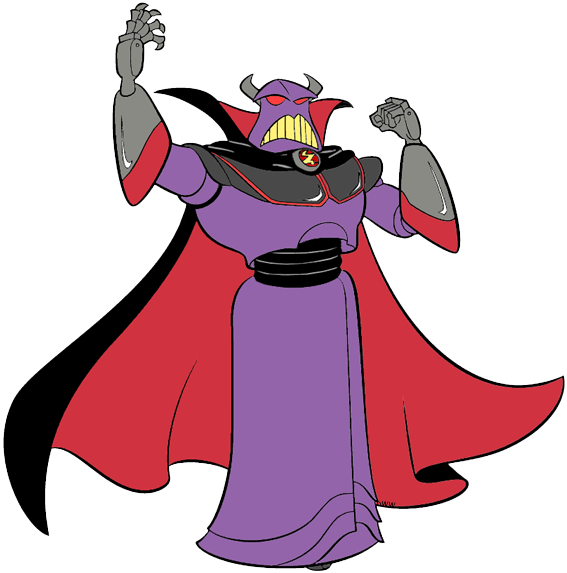 New Emperor Zurg Zurg Zurg Zurg, Buzz Fighting Buzz - Zurg Png (567x573), Png Download