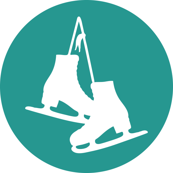 Slijpen - Figure Skate (591x591), Png Download