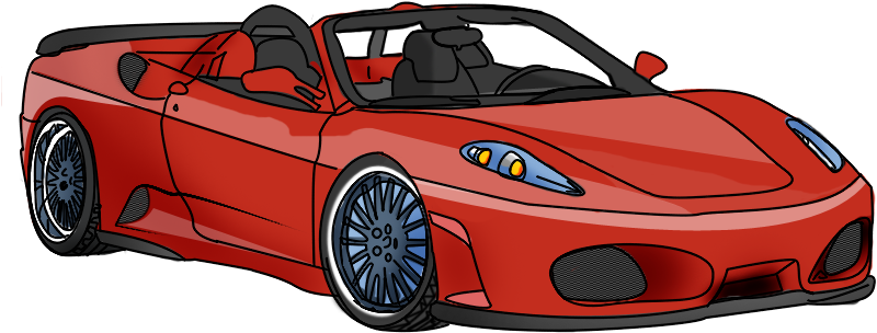 Ferrari Horse Png Wwwimgkidcom The Image Kid Has It - Ferrari Car Vector Png (800x580), Png Download