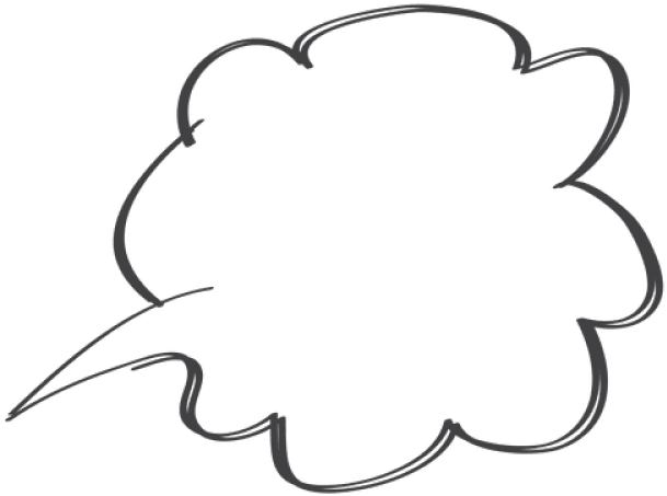 Comic Speech Bubble Png (640x480), Png Download