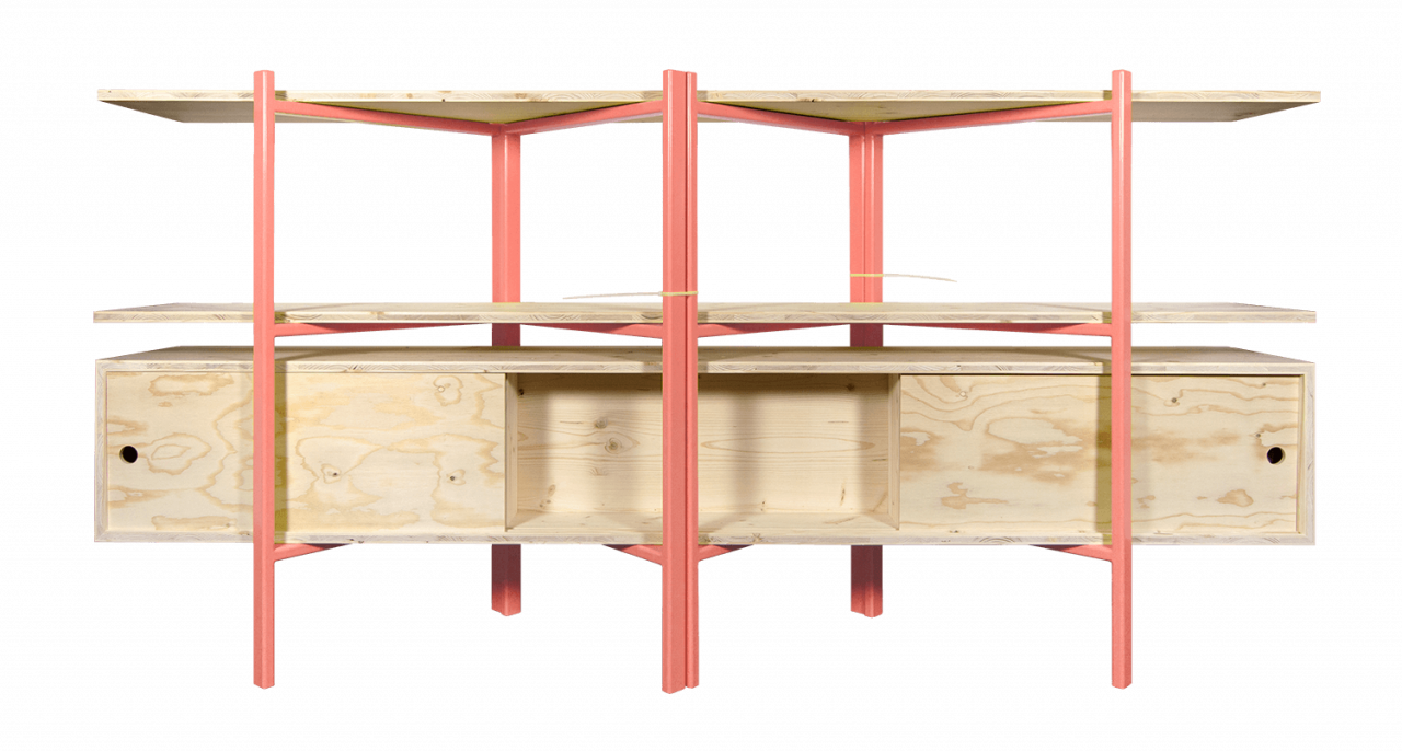 Muebles Manuel Z Bookshelf Muebles Manuel Z Bookshelf - Plywood (1280x686), Png Download