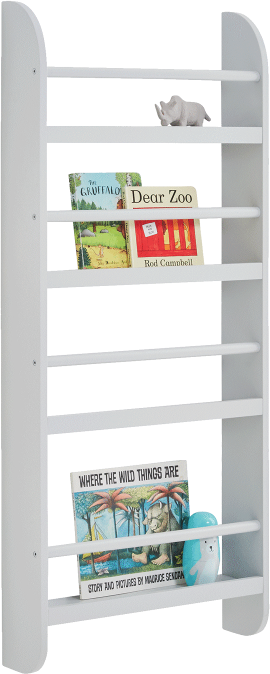 Greenaway Skinny Bookcase, Cloud Grey Home > Storage - Shelf (1440x1440), Png Download