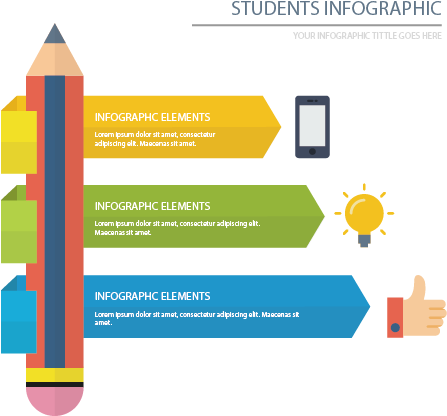 Infographic Pen Vector Student Education Icon Clipart - Reducción De Horas Lectivas (591x591), Png Download