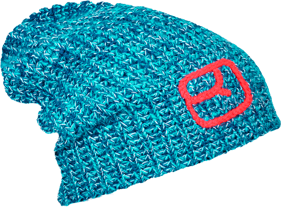 Melange Beanie Aqua - Ortovox Mütze (1000x1000), Png Download