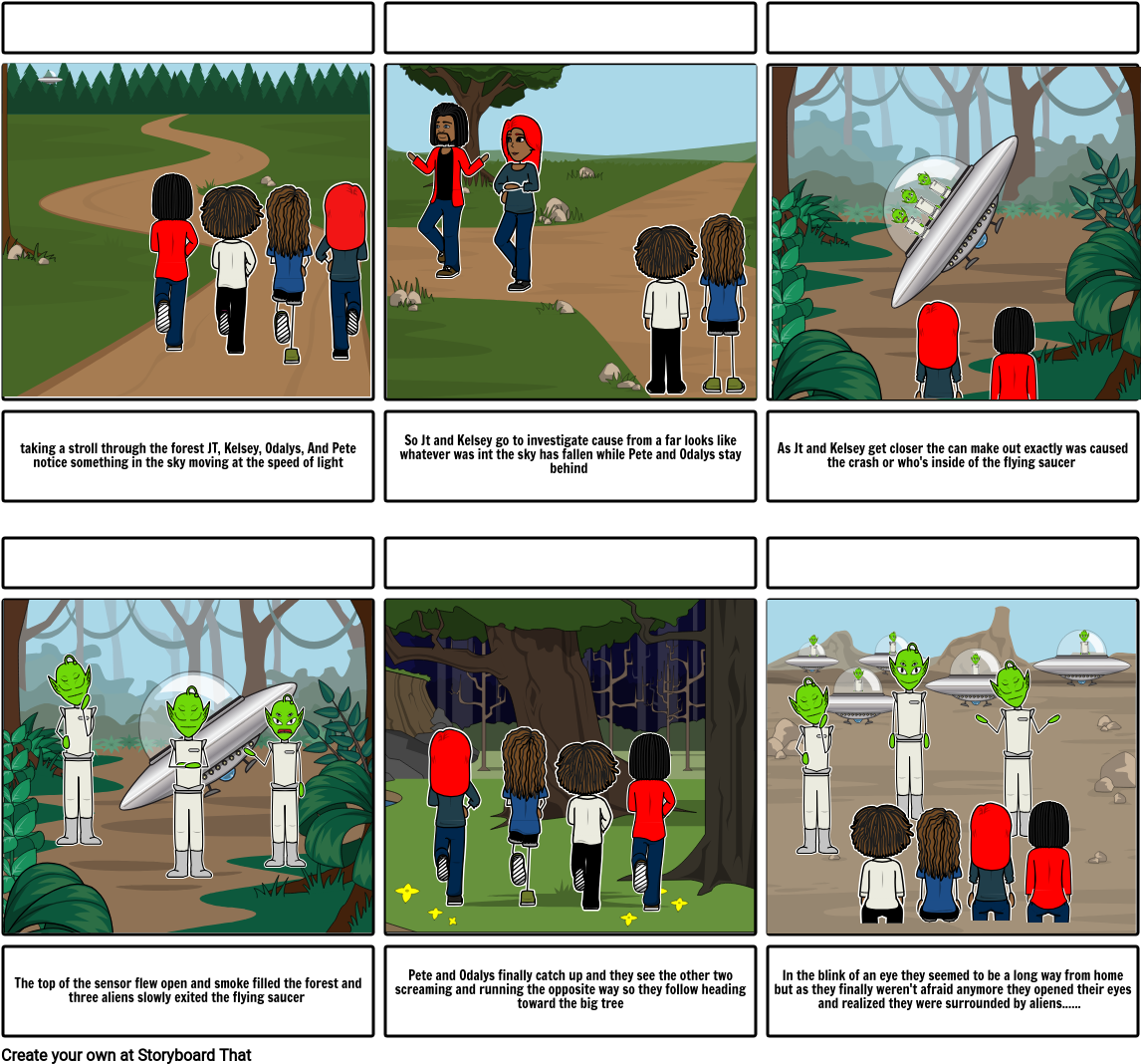 Alien Takeover - Long Walk To Water Scene (1165x1087), Png Download