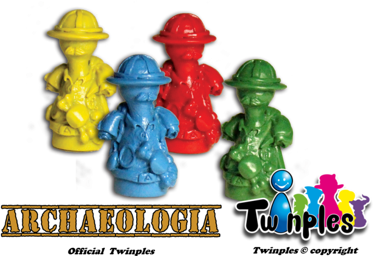 Twinple Archaeologist - Figurine (768x522), Png Download