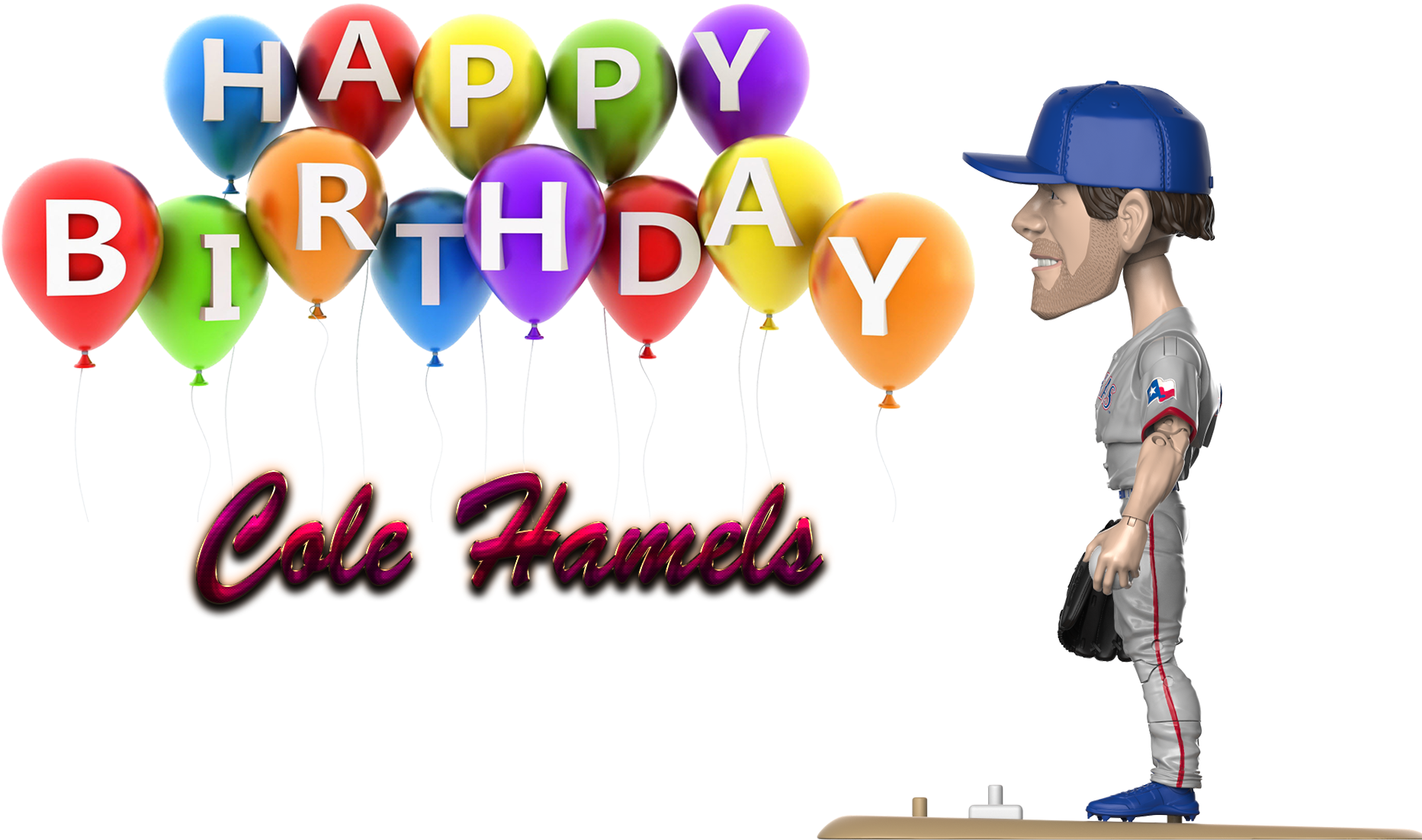 Cole Hamels Free Png - Doğum Günü (1920x1200), Png Download