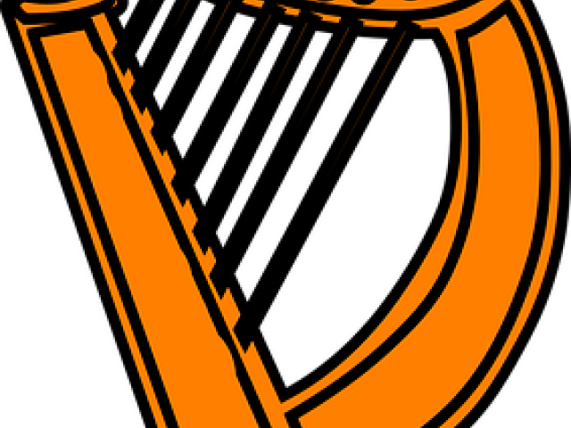 Harp Clipart Lyre - Harp (640x480), Png Download