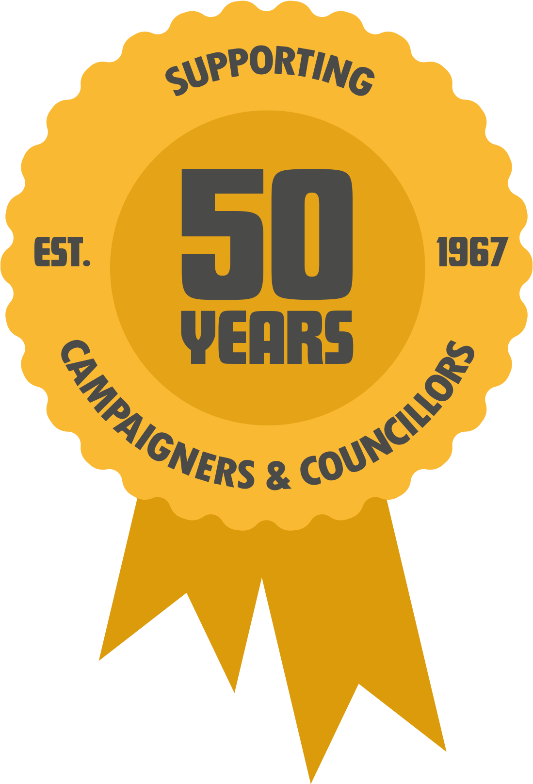 2017 Is Aldc&rsquos 50th Anniversary Year - Emblem (1102x1634), Png Download