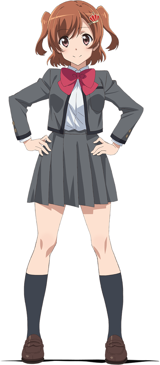 Karen Aijo School Uniform (518x1182), Png Download