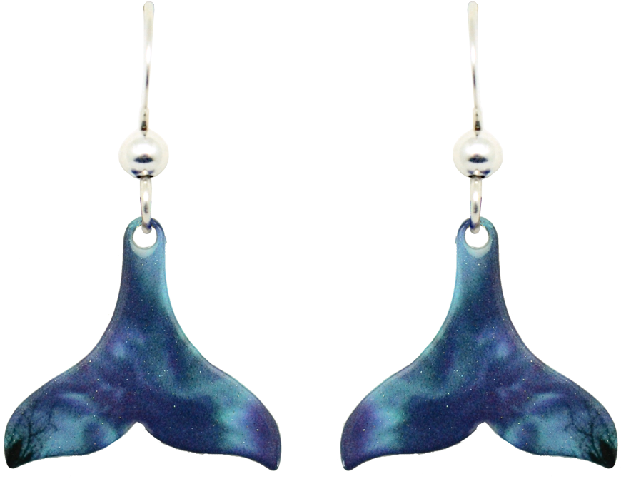 On Angel's Wings - Earrings (1000x1000), Png Download