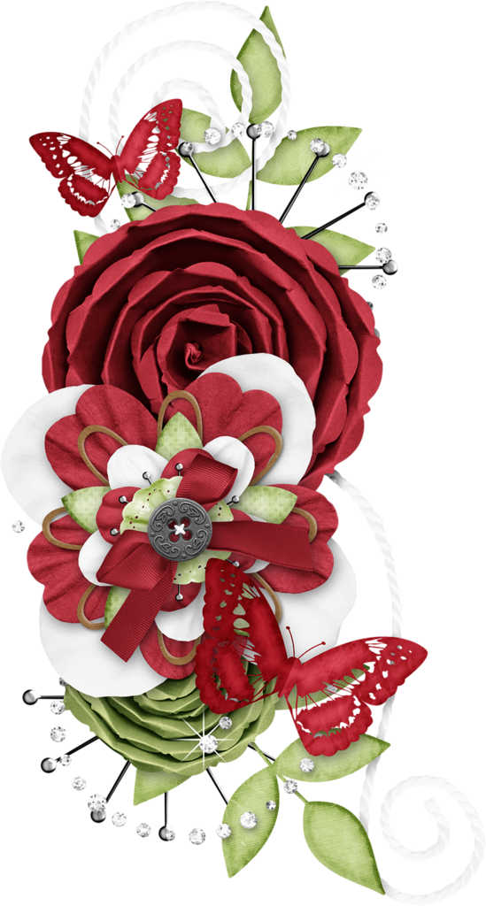 Borders * Cantoneiras * Cluster - Hybrid Tea Rose (549x1024), Png Download