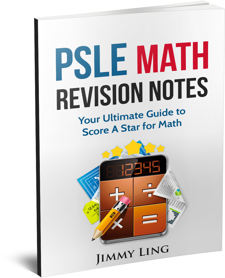 Psle Math Revision Notes 3d Book Cover - Psle Maths Revision Notes (1200x1384), Png Download