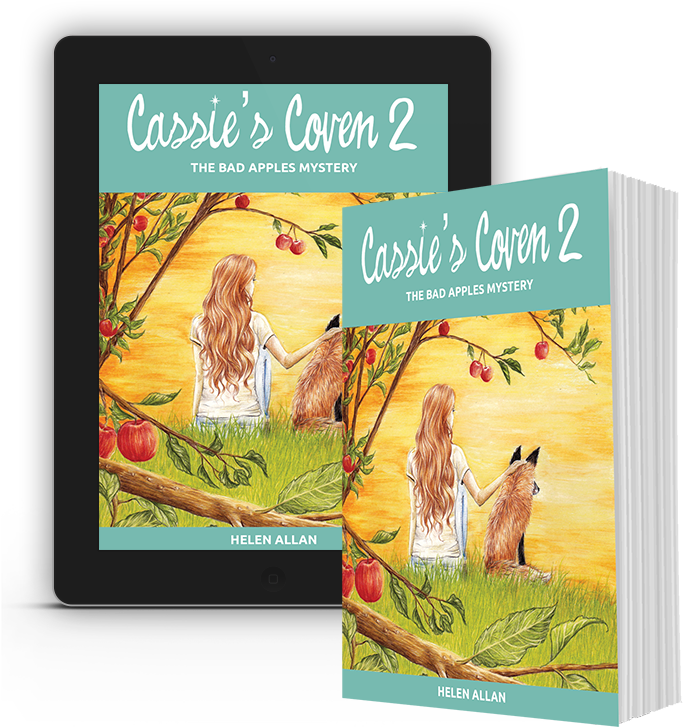 Ipad And 3d Book Mockup Cassie's Coven 2 Web - Bengal Tiger (800x800), Png Download