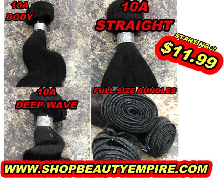 10a Grade 100% Human Hair Bundle - Thread (762x600), Png Download