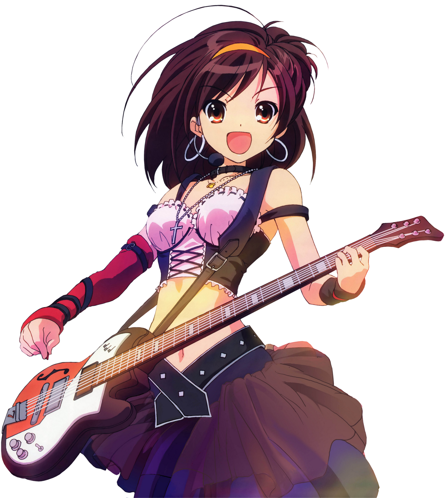 2mib, 1432x1600, Genericopimage - Haruhi Suzumiya Rock (1432x1600), Png Download