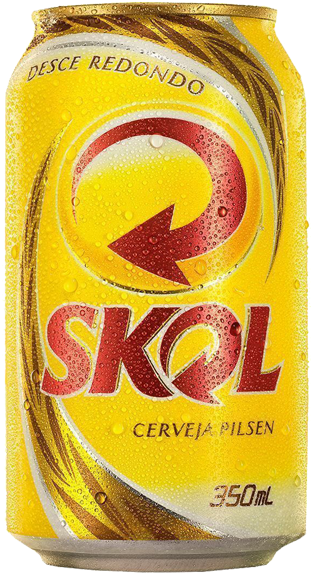 Cerveja Skol Lata Ml - Skol (600x600), Png Download