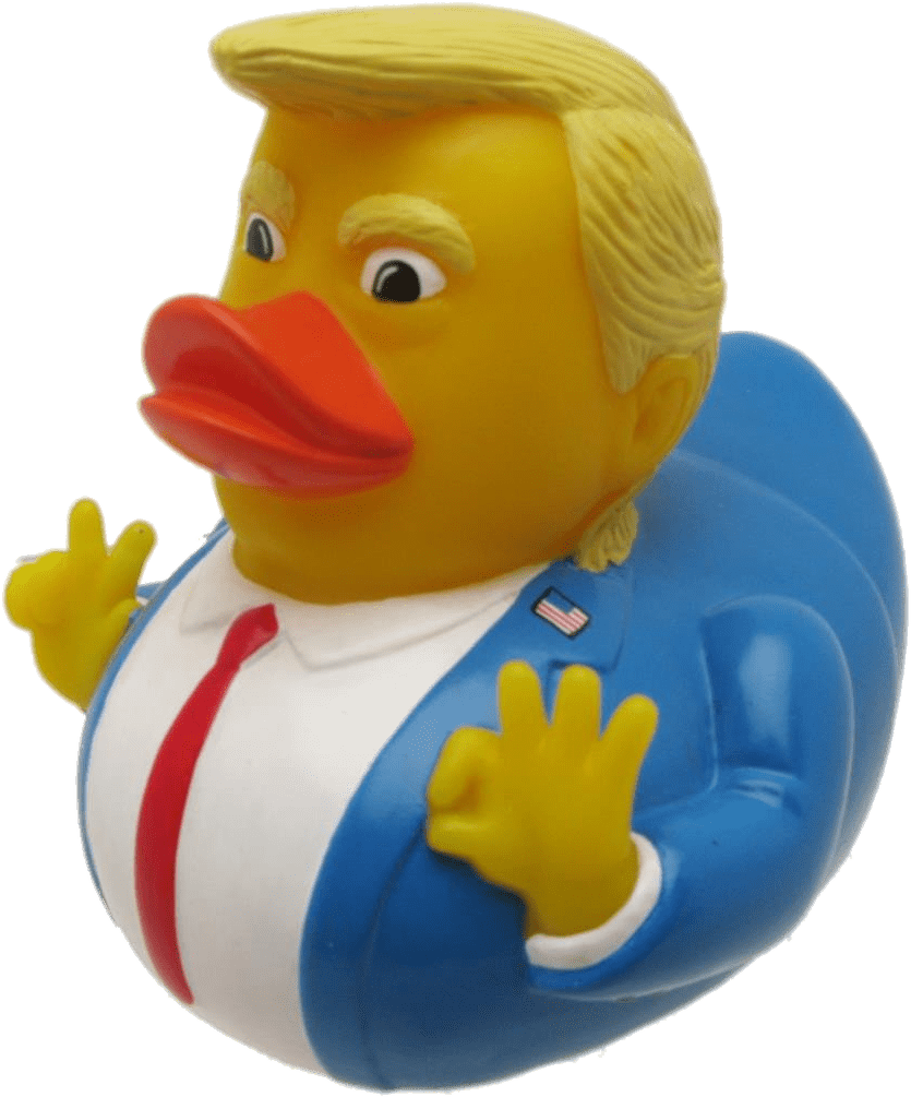 Donald Trump Rubber Duck - Donald Trump Duck (904x1024), Png Download