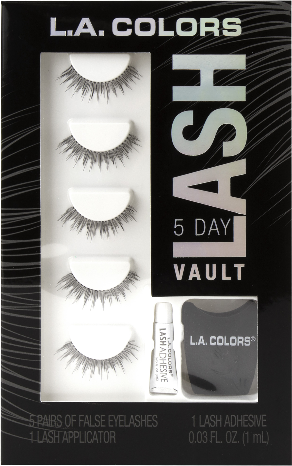 Colors 7 Piece 5-days Worth Of Lashes, Lash Applicator, - Colors (2000x2000), Png Download